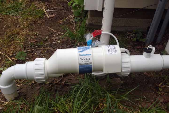 salt water pool system maintenance